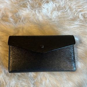 Katherine wallet in Black Safiano